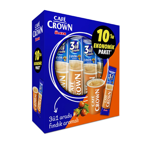 Ulker Cafe Crown 3 In 1 10 pieces